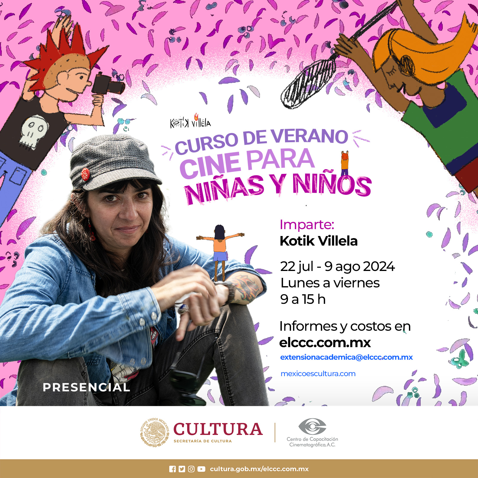 CURSO VERANO CINE NINOS PLECA CULTURA