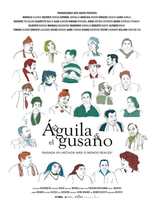 aguila gusano poster