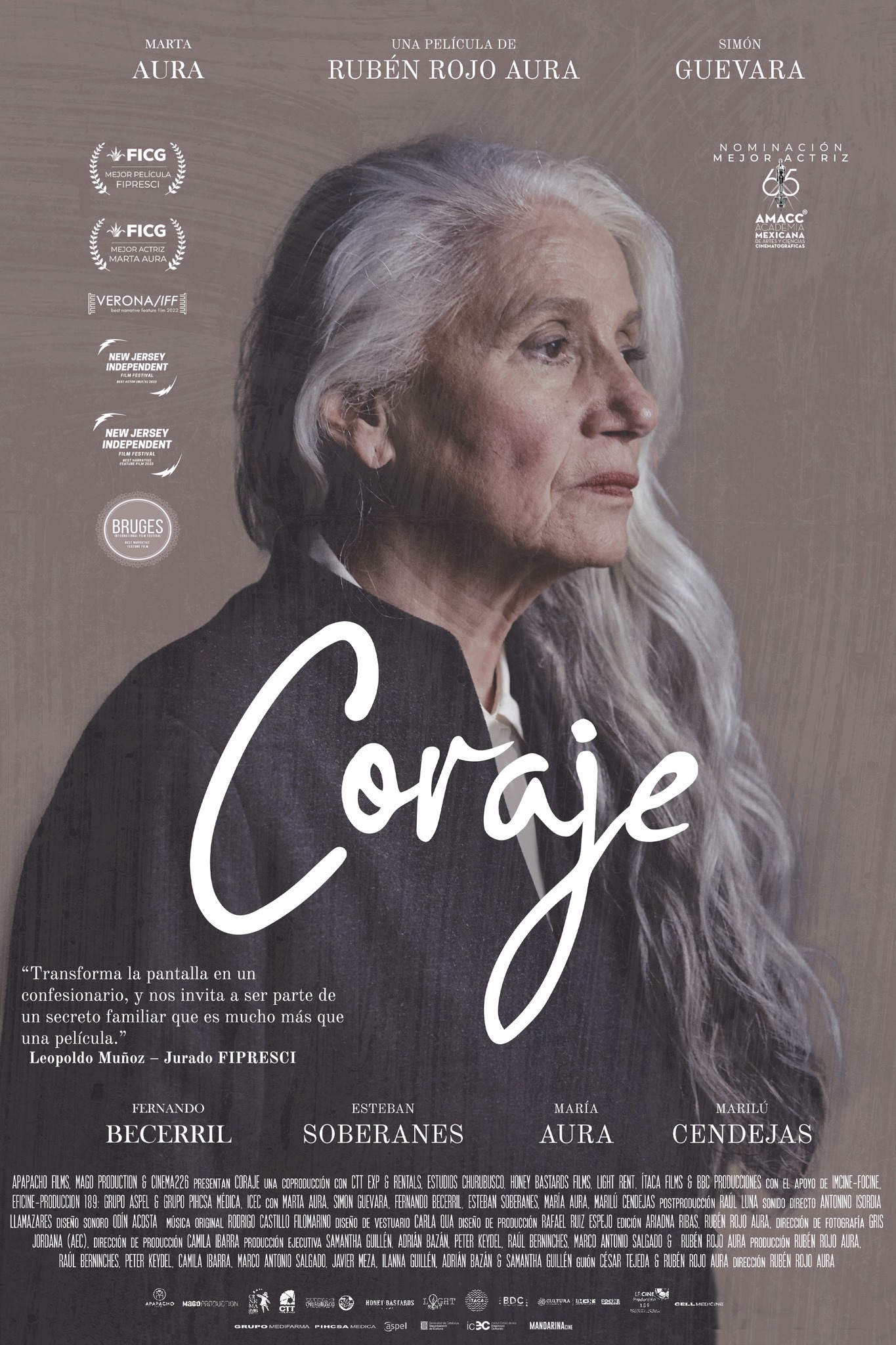 coraje poster