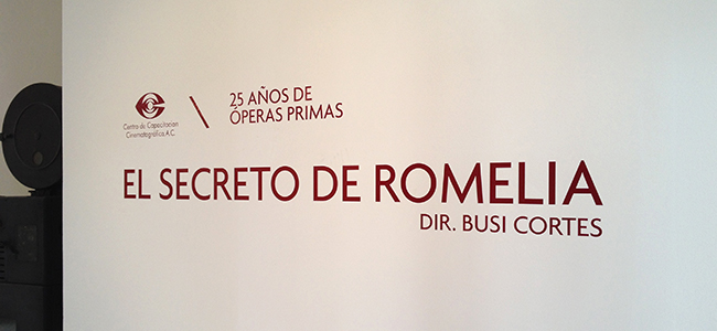 25 aniversario de "El secreto de Romelia", primer Ópera Prima CCC.