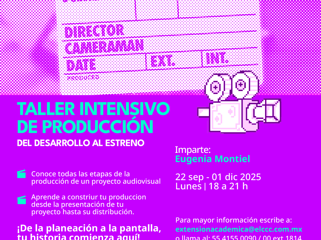 Taller intensivo de Producción