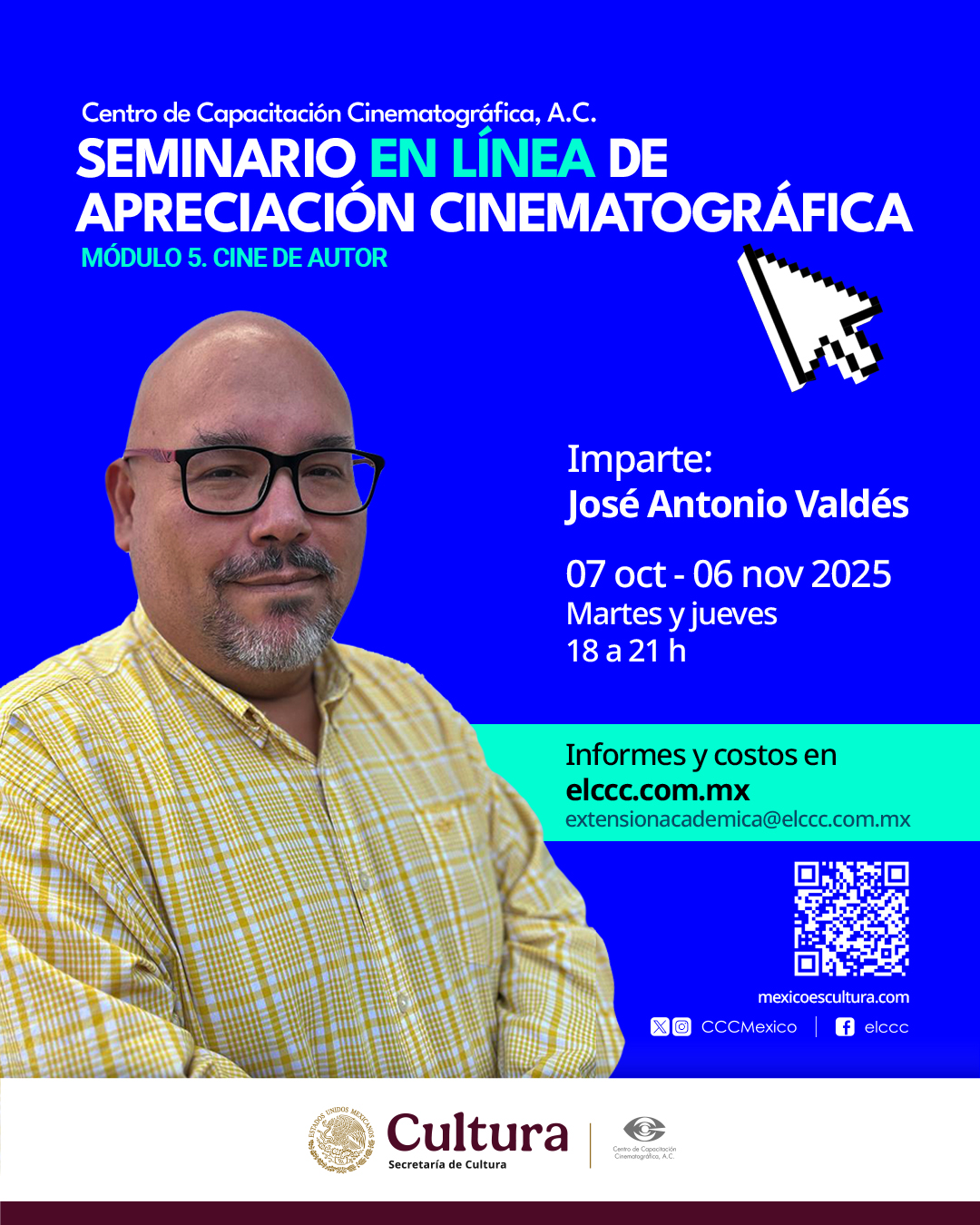 Seminario en Línea de Apreciación Cinematográfica Módulo 5. Cine de autor Imparte: José Antonio Valdés